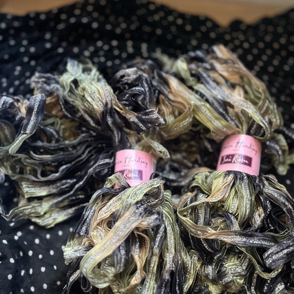 Multicolor Ribbon Yarn